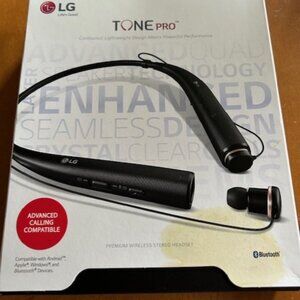 LG TONE PRO HBS-780 Premium Bluetooth Wireless Stereo Headset - Black NWT